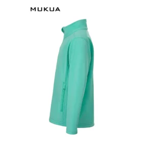 Softshell infantil Mukua RICHMOND KIDS SSZ280K Seafoam green, vista lateral