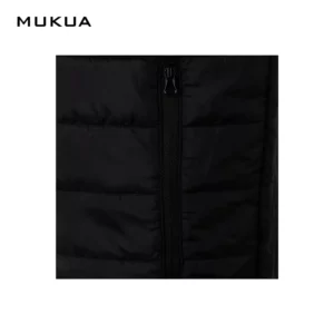 Chaleco acolchado Mukua MELTON VG200U Black, detalle de bolsillo