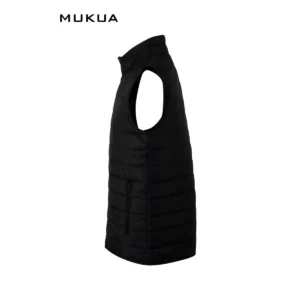 Chaleco acolchado Mukua MELTON VG200U Black, vista lateral