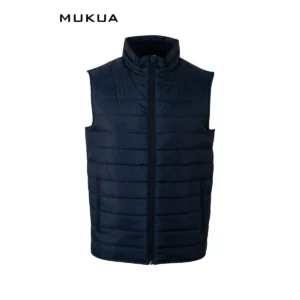Chaleco acolchado Mukua MELTON VG200U Navy, vista frontal