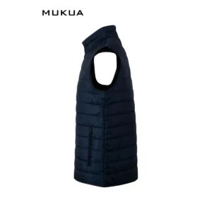 Chaleco acolchado Mukua MELTON VG200U Navy, vista lateral