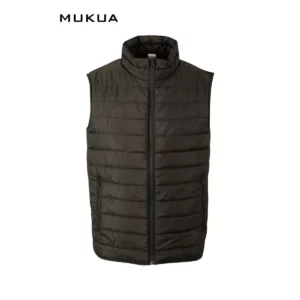 Chaleco acolchado Mukua MELTON VG200U Khaki green, vista frontal