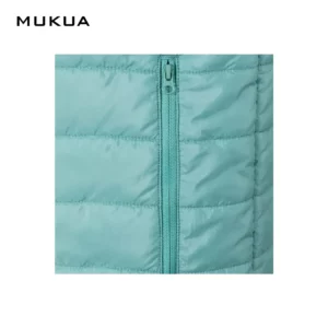 Chaleco acolchado Mukua MELTON VG200U Sage, detalle de bolsillo