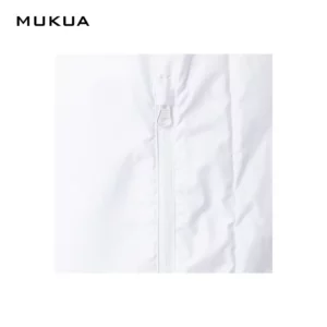Cortavientos unisex Mukua STOCKTON WZ60U White, detalle de bolsillo