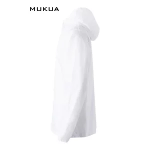 Cortavientos unisex Mukua STOCKTON WZ60U White, vista lateral