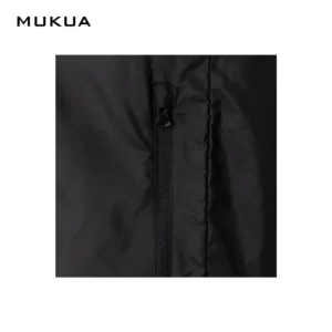Cortavientos unisex Mukua STOCKTON WZ60U Black, detalle de bolsillo