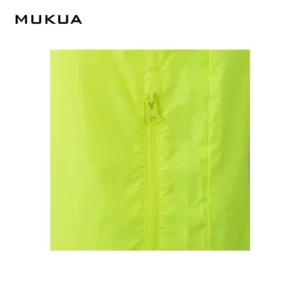 Cortavientos unisex Mukua STOCKTON WZ60U Fluor yellow, detalle de bolsillo