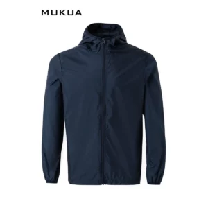 Cortavientos unisex Mukua STOCKTON WZ60U Navy, vista frontal