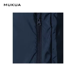 Cortavientos unisex Mukua STOCKTON WZ60U Navy, detalle de bolsillo