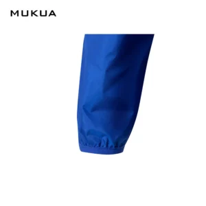 Cortavientos unisex Mukua STOCKTON WZ60U Royal blue, detalle de puño