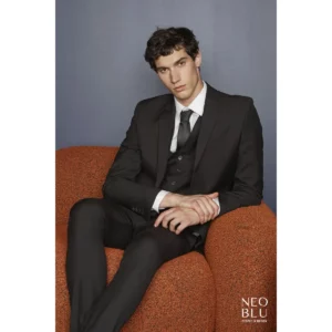 Camisa sin planchado hombre NEOBLU BLAISE MEN 03182, vista con modelo.