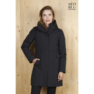 Parka acolchada mujer NEOBLU ALFI WOMEN 04005, vista con modelo.