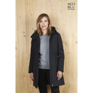 Parka acolchada mujer NEOBLU ALFI WOMEN 04005, vista con modelo.