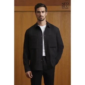 Sobrecamisa unisex NEOBLU MADDEN 04802, vista con modelo.