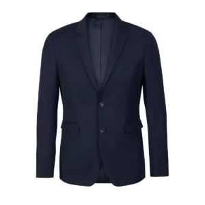Americana hombre NEOBLU MARIUS MEN 03164 en Noche, frontal sin persona.