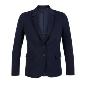 Americana de piqué mujer NEOBLU MARCEL WOMEN 03170 en Noche, frontal sin persona.