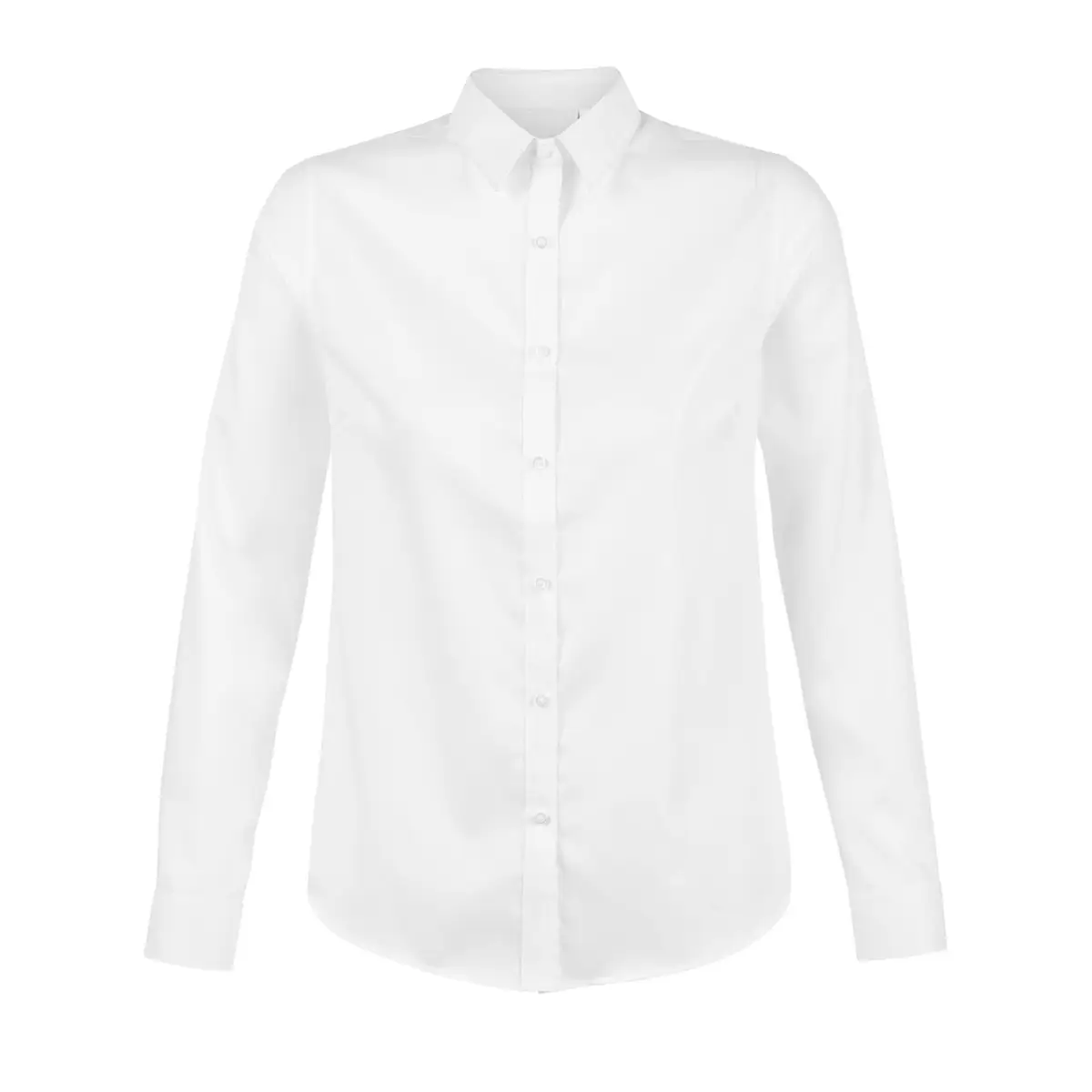 Camisa sin planchado mujer NEOBLU BLAISE WOMEN 03183 5 Camisa sin planchado mujer NEOBLU BLAISE WOMEN 03183 en Blanco óptico, frontal sin persona.