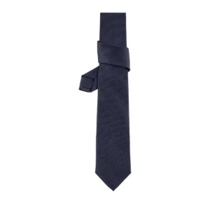 Corbata de jacquard NEOBLU TEODOR noche, vista frontal sin persona.