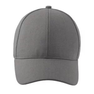 Gorra NEOBLU TOM gris jaspeado, vista frontal sin persona.