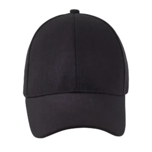 Gorra NEOBLU TOM antracita mezcla, vista frontal sin persona.