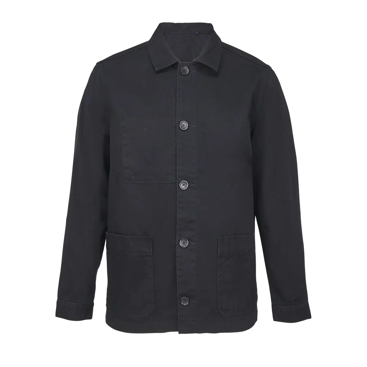 Chaqueta unisex NEOBLU MAEL 03780 6 Chaqueta unisex NEOBLU MAEL 03780 en Negro profundo, frontal sin persona.