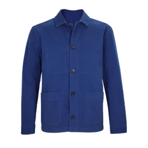 Chaqueta unisex NEOBLU MAEL 03780 en Azul intenso, frontal sin persona.