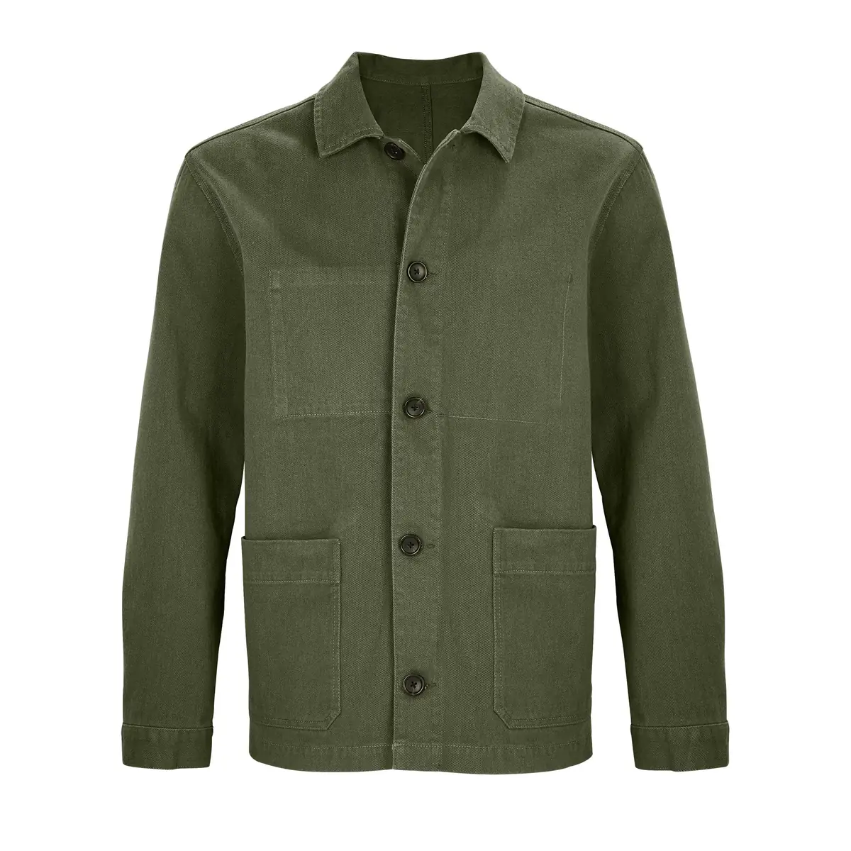 Chaqueta unisex NEOBLU MAEL 03780 5 Chaqueta unisex NEOBLU MAEL 03780 en Caqui intenso, frontal sin persona.