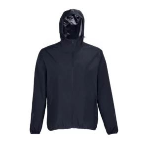 Cortavientos unisex NEOBLU ANDREA 03781 en Noche, frontal sin persona.