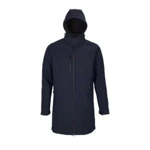 Softshell largo hombre NEOBLU ACHILLE MEN 03793 en Noche, frontal sin persona.