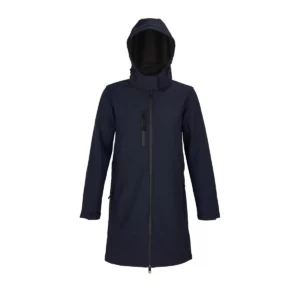 Softshell largo mujer NEOBLU ACHILLE WOMEN 03794 en Noche, frontal sin persona.