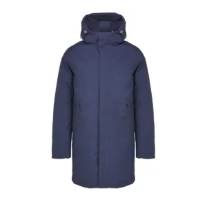 Parka hombre NEOBLU ALFI MEN 04002 en Noche, frontal sin persona.