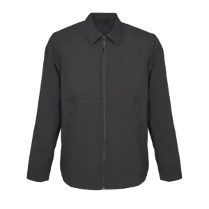 Cazadora unisex NEOBLU ANTON 04800 en Negro profundo, frontal sin persona.