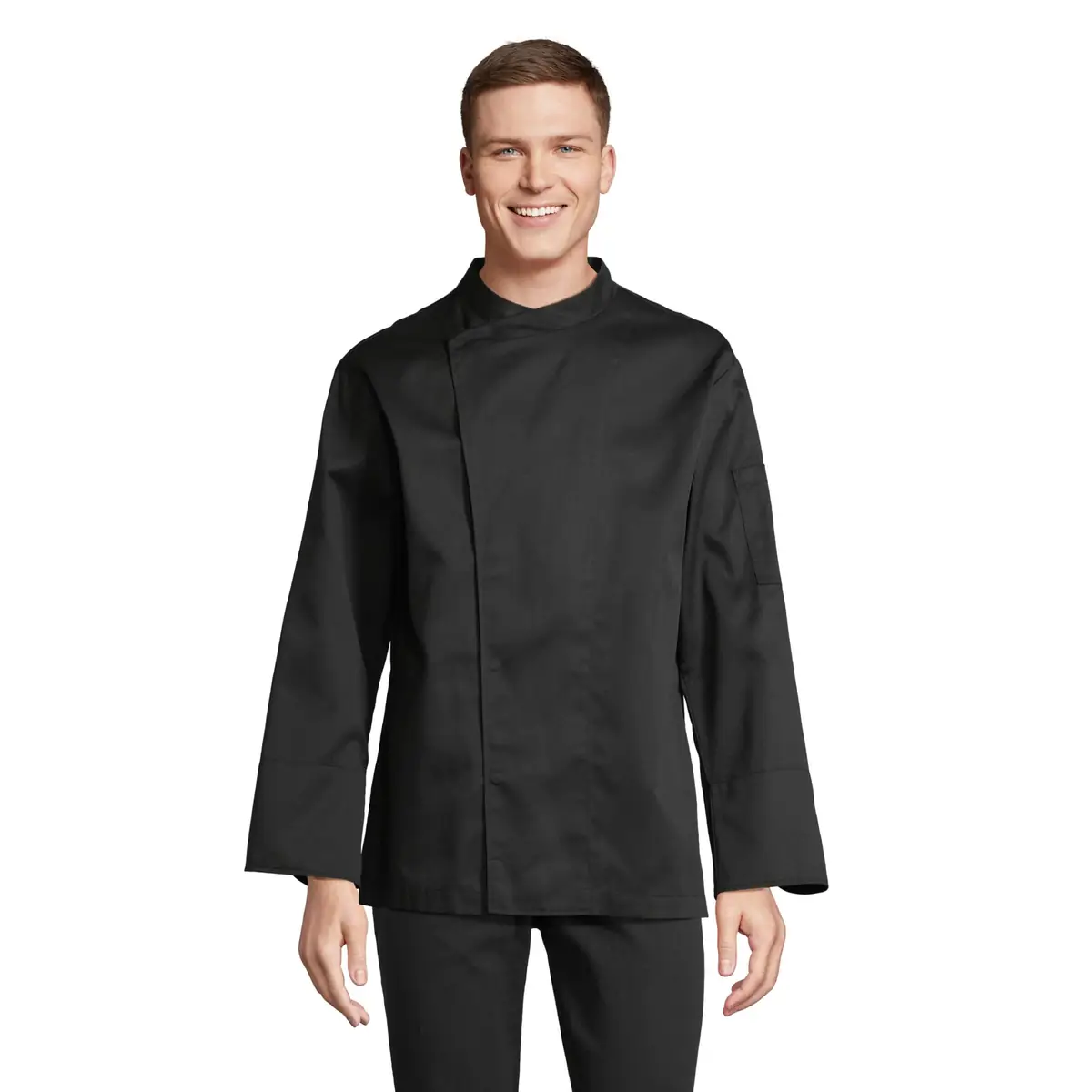 Chaquetilla cocina hombre NEOBLU EUGENE 04458 2 Chaquetilla cocina hombre NEOBLU EUGENE 04458, vista con modelo.
