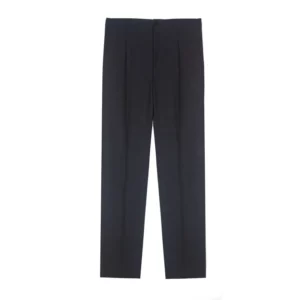 Pantalón de hombre classic fit Norvil 54 en gris, vista frontal.