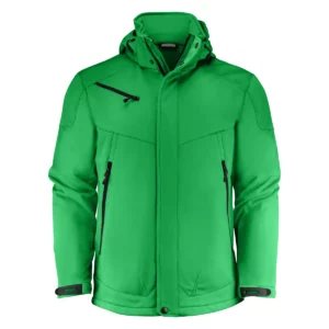 Chaqueta hombre PRINTER ESSENTIALS SKELETON 2261035, Verde, vista frontal