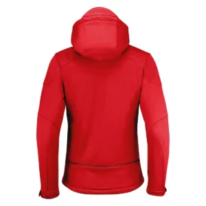 Chaqueta mujer PRINTER ESSENTIALS SKELETON LADY 2261041, Rojo, vista posterior
