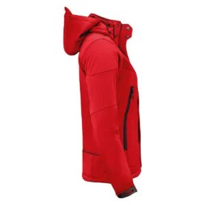 Chaqueta mujer PRINTER ESSENTIALS SKELETON LADY 2261041, Rojo, lateral derecho