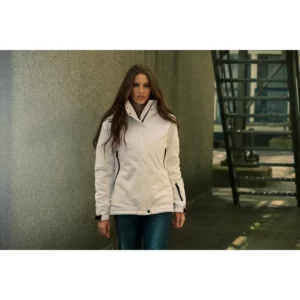 Chaqueta mujer PRINTER ESSENTIALS SKELETON LADY 2261041, con modelo, vista frontal