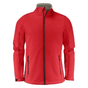 Chaqueta hombre PRINTER ESSENTIALS TRIAL SOFTSHELL 2261044, Rojo, vista frontal