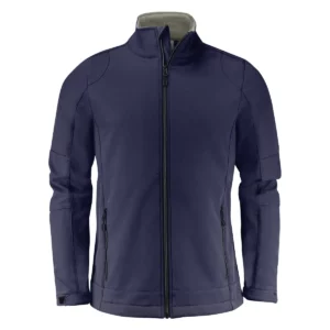 Chaqueta hombre PRINTER ESSENTIALS TRIAL SOFTSHELL 2261044, Marino, vista frontal