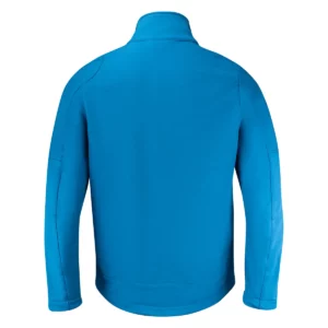Chaqueta hombre PRINTER ESSENTIALS TRIAL SOFTSHELL 2261044, Azul, vista posterior