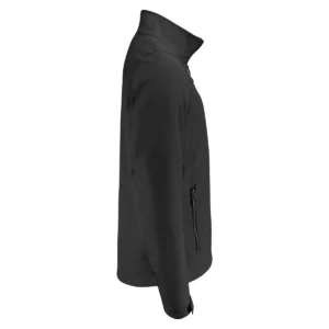 Chaqueta hombre PRINTER ESSENTIALS TRIAL SOFTSHELL 2261044, Negro, lateral derecho
