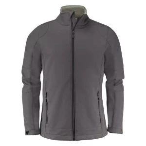 Chaqueta hombre PRINTER ESSENTIALS TRIAL SOFTSHELL 2261044, Gris, vista frontal