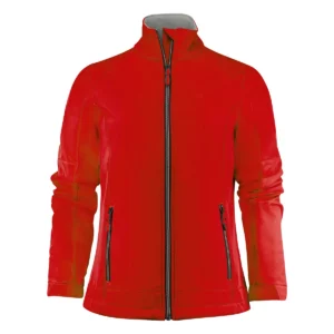 Chaqueta PRINTER ESSENTIALS TRIAL LADY SOFTSHELL 2261045, Rojo, vista frontal