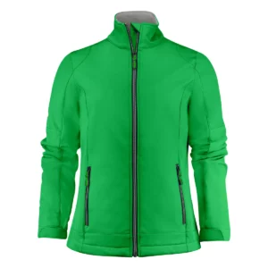 Chaqueta PRINTER ESSENTIALS TRIAL LADY SOFTSHELL 2261045, Verde, vista frontal