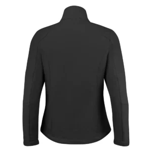 Chaqueta PRINTER ESSENTIALS TRIAL LADY SOFTSHELL 2261045, Negro, vista posterior
