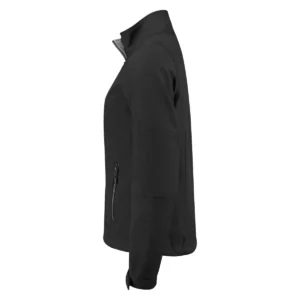 Chaqueta PRINTER ESSENTIALS TRIAL LADY SOFTSHELL 2261045, Negro, lateral izquierdo