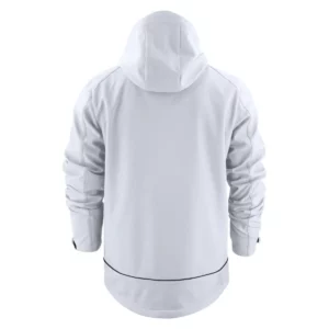 Chaqueta hombre PRINTER ESSENTIALS KARTING 2261061, Blanco, vista posterior