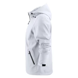 Chaqueta hombre PRINTER ESSENTIALS KARTING 2261061, Blanco, lateral izquierdo