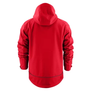 Chaqueta hombre PRINTER ESSENTIALS KARTING 2261061, Rojo, vista posterior
